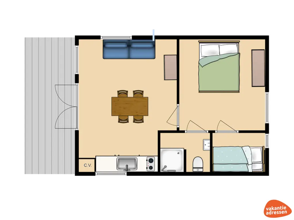 Vakantieadressen accommodatie afbeelding