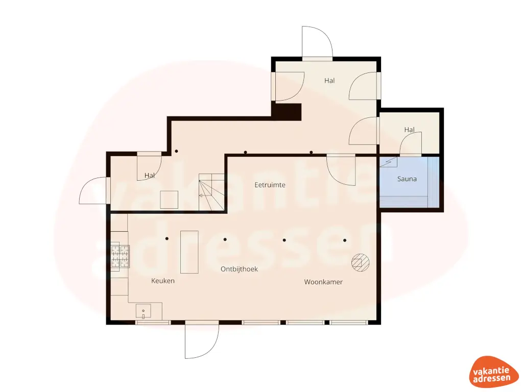 Vakantieadressen accommodatie afbeelding