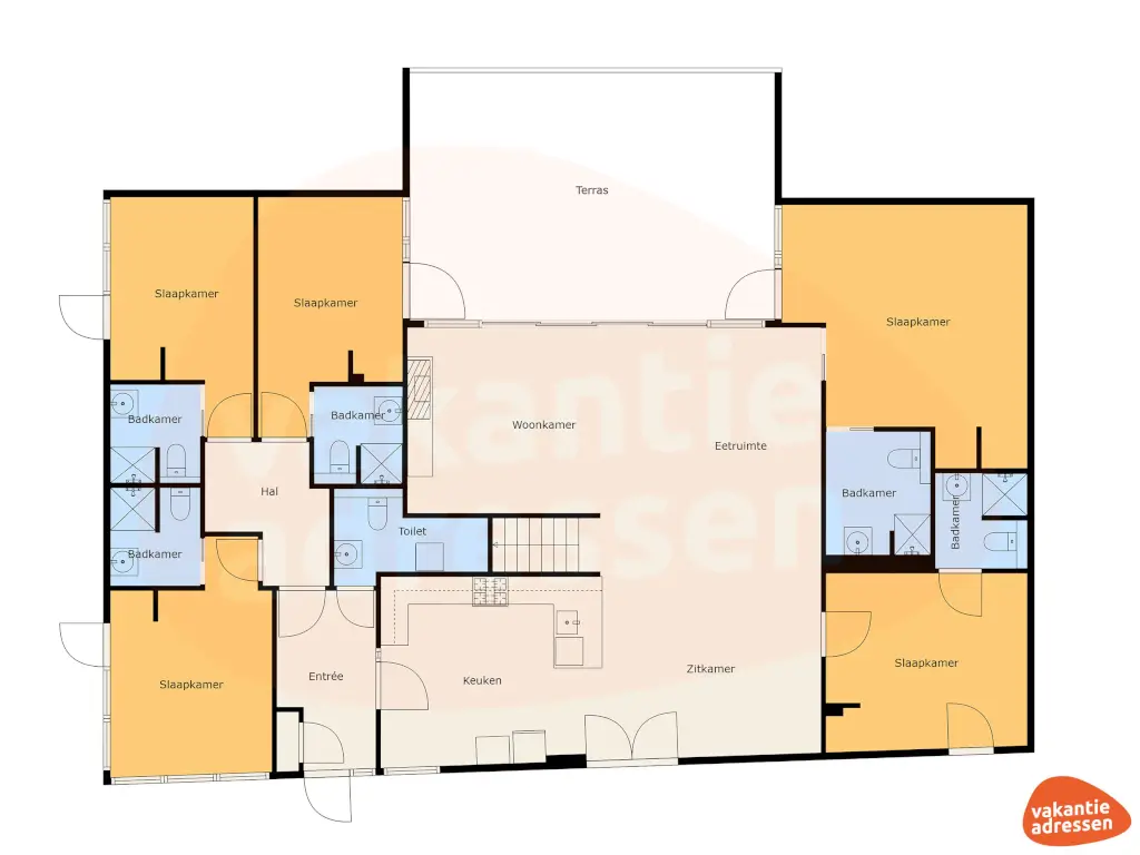Vakantieadressen accommodatie afbeelding