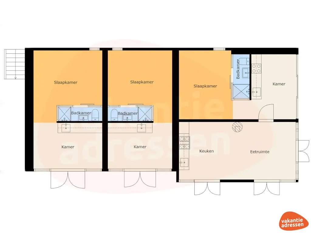 Vakantieadressen accommodatie afbeelding