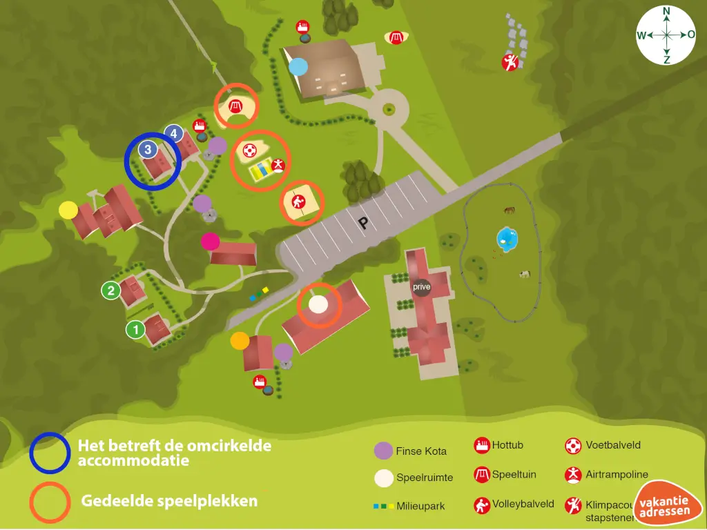 Vakantieadressen accommodatie afbeelding