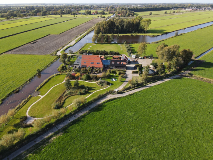 Ferienwohnung in Gorredijk (Friesland) für 16 Personen.