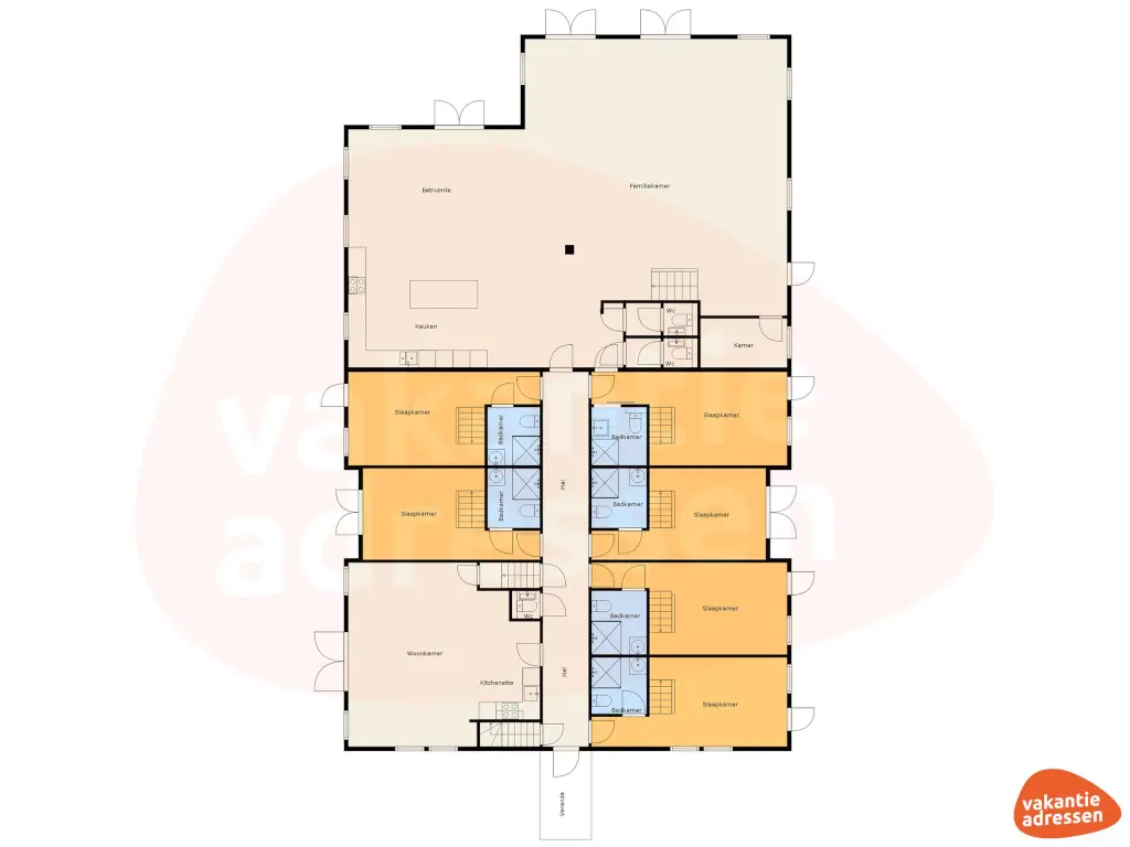 Vakantieadressen accommodatie afbeelding