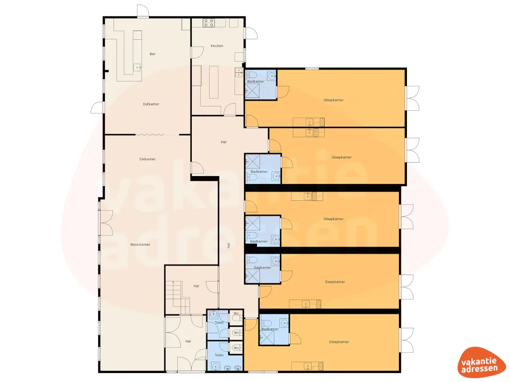 Vakantieadressen accommodatie afbeelding