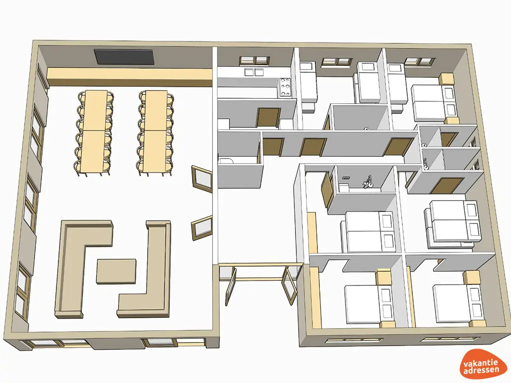 Vakantieadressen accommodatie afbeelding