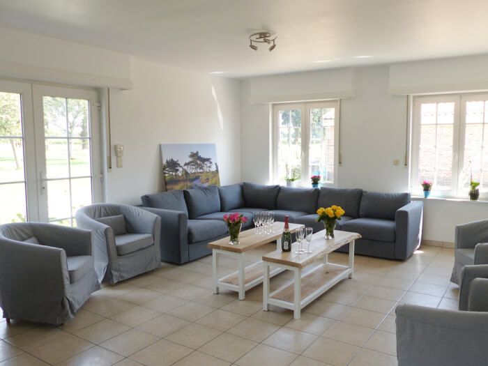 Ferienwohnung in Kalmthout (Noord-Brabant) für 28 Personen.