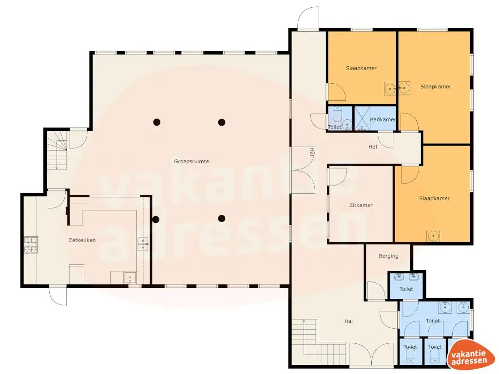 Vakantieadressen accommodatie afbeelding