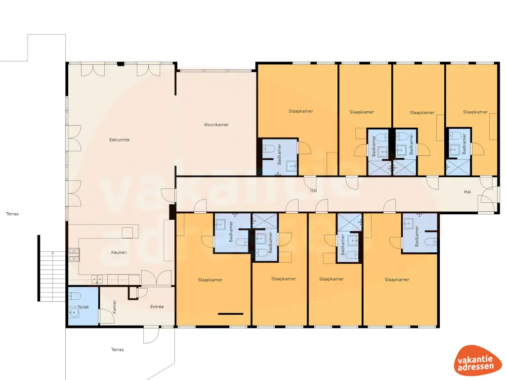 Vakantieadressen accommodatie afbeelding