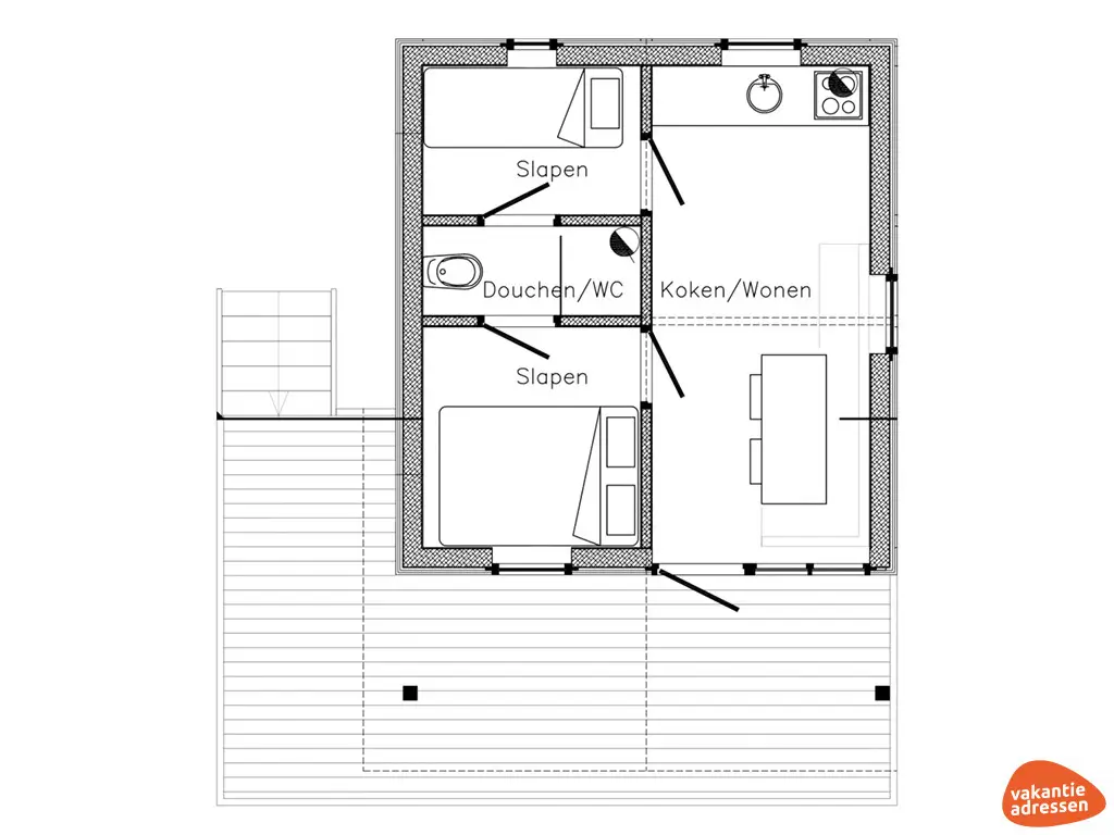 Vakantieadressen accommodatie afbeelding