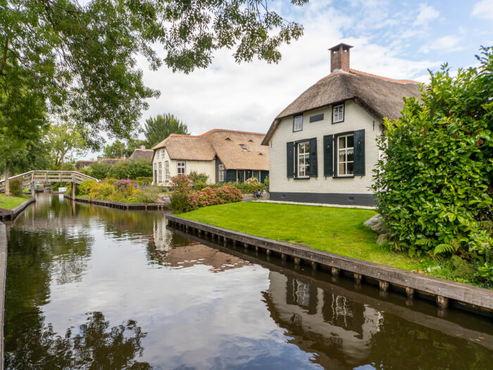 Ferienwohnung in Giethoorn (Overijssel) für 12 Personen.