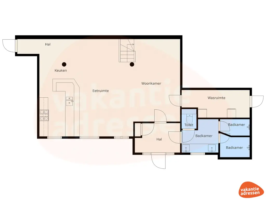 Vakantieadressen accommodatie afbeelding