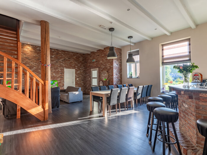 Ferienwohnung in Meeden (Groningen) für 12 Personen.
