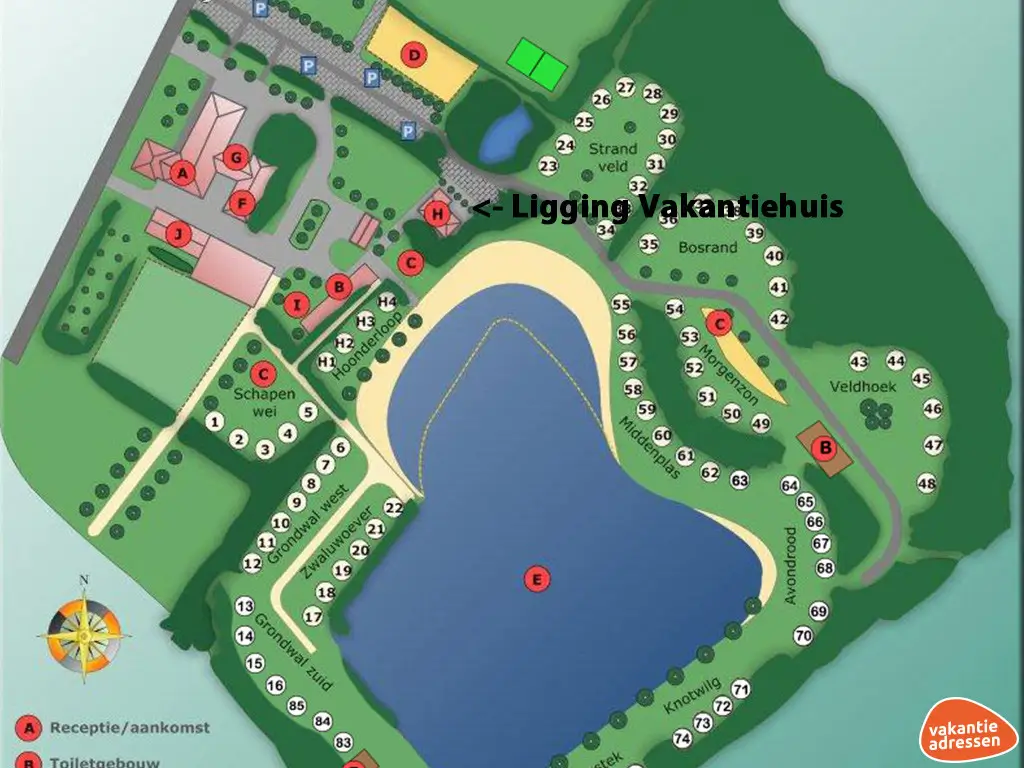 Vakantieadressen accommodatie afbeelding
