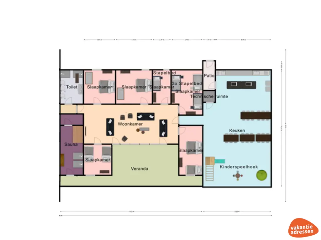 Vakantieadressen accommodatie afbeelding