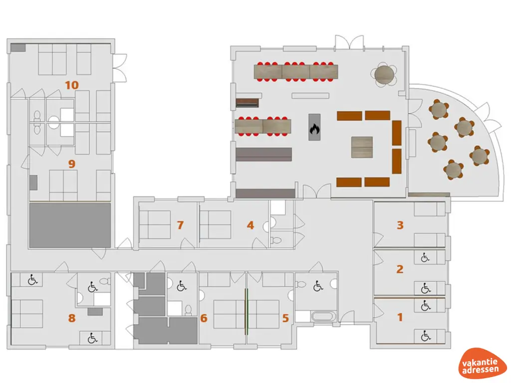 Vakantieadressen accommodatie afbeelding