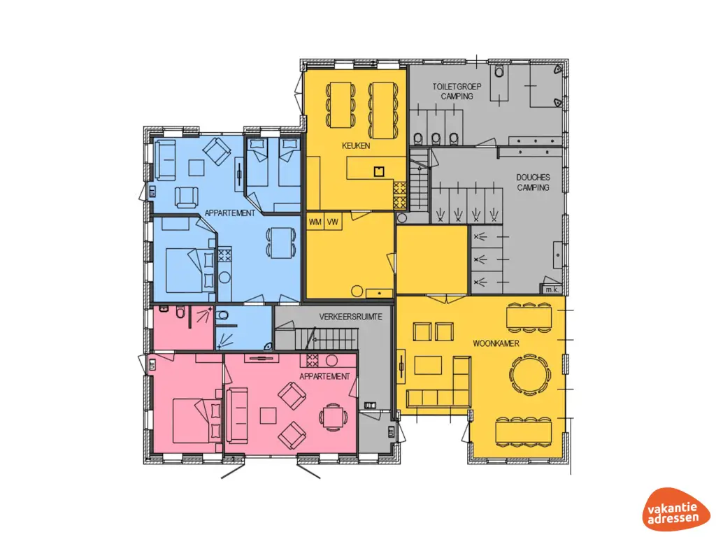 Vakantieadressen accommodatie afbeelding