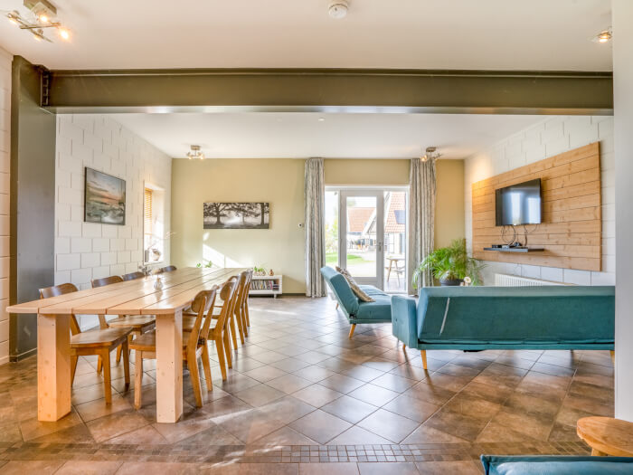 Ferienwohnung in Kollumerpomp (Friesland) für 16 Personen.