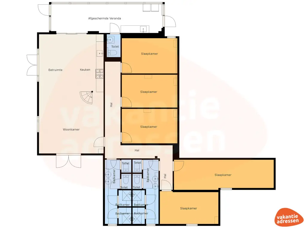 Vakantieadressen accommodatie afbeelding