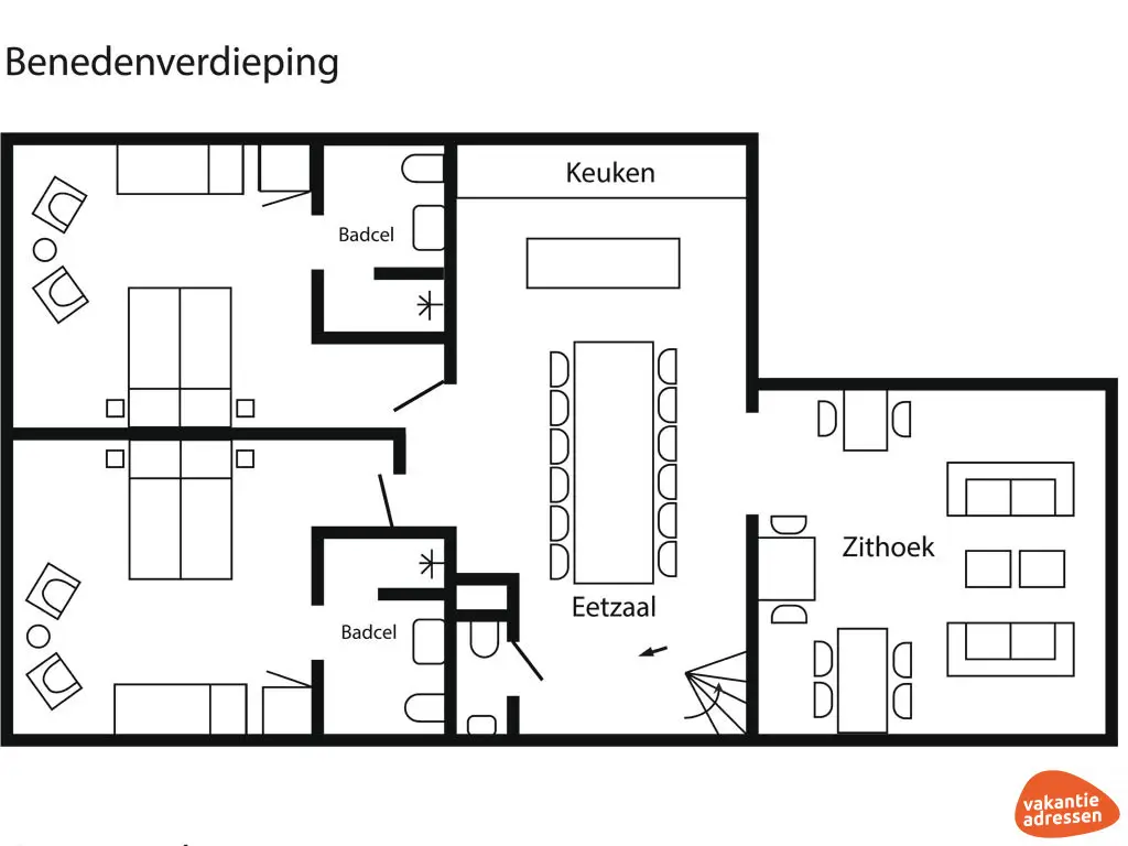 Vakantieadressen accommodatie afbeelding