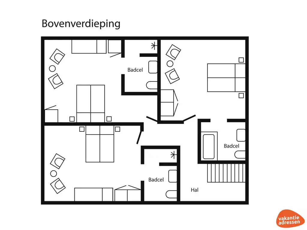 Vakantieadressen accommodatie afbeelding