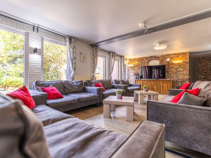 Ferienwohnung in Mechelen (Limburg) für 20 Personen.