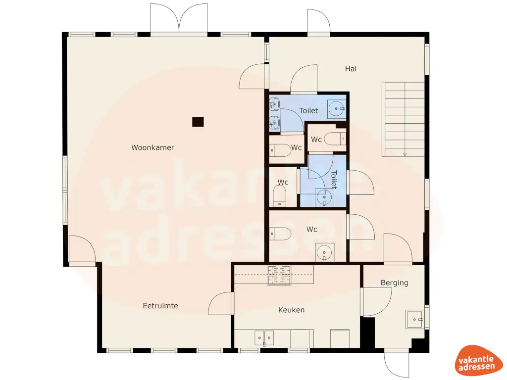 Vakantieadressen accommodatie afbeelding