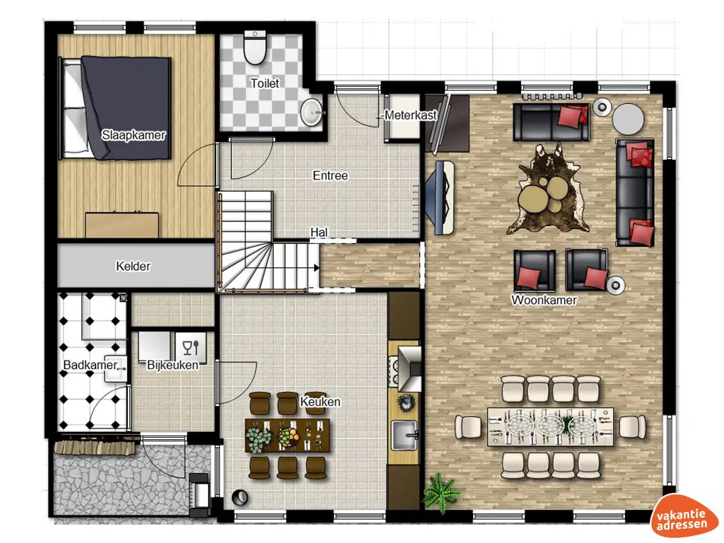 Vakantieadressen accommodatie afbeelding