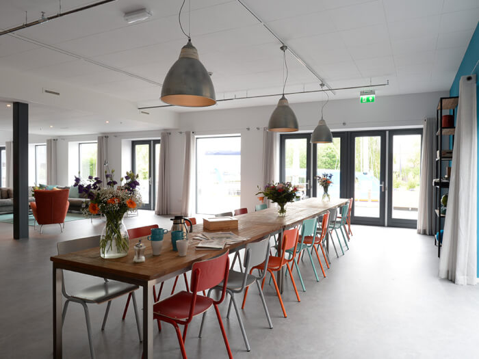 Ferienwohnung in Elahuizen (Friesland) für 24 Personen.