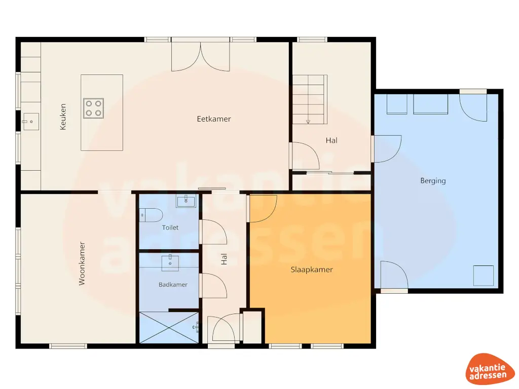 Vakantieadressen accommodatie afbeelding
