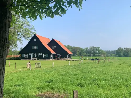 Luxuriöses Familienhaus mit Hot Tub auf einem nostalgischen Twents-Grundstück