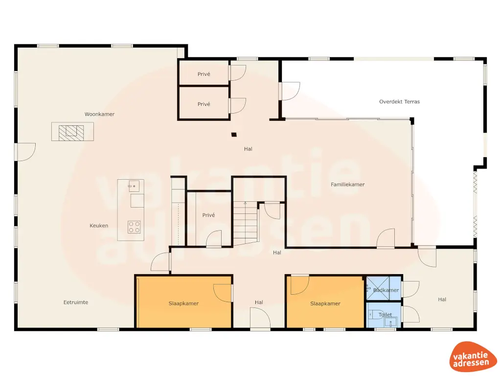 Vakantieadressen accommodatie afbeelding