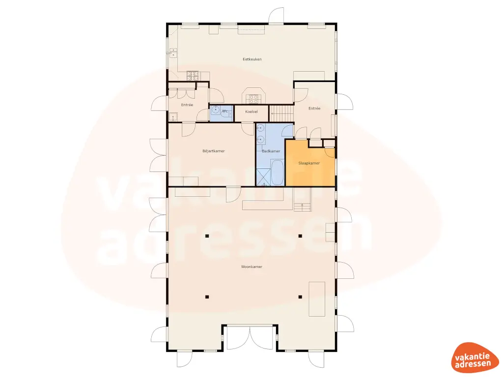 Vakantieadressen accommodatie afbeelding