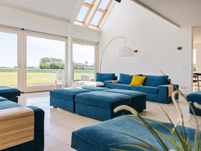 Ferienwohnung in Wierum (Friesland) für 22 Personen.