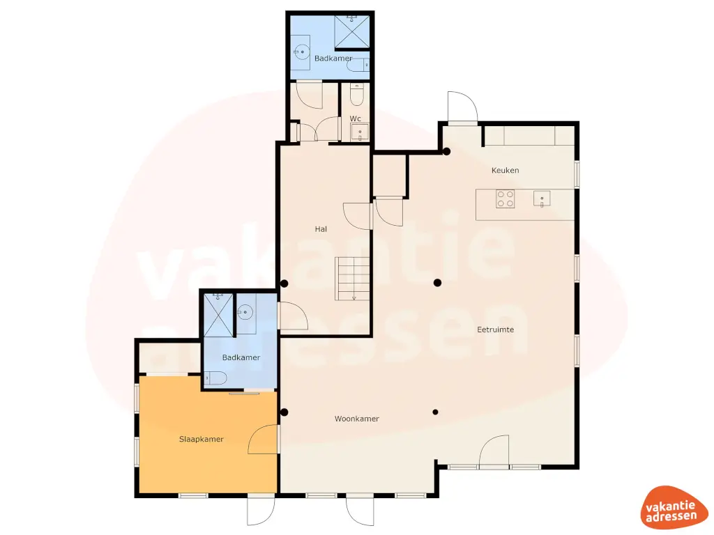 Vakantieadressen accommodatie afbeelding