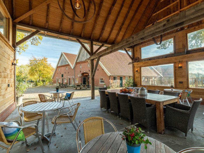 Ferienwohnung in Ootmarsum (Overijssel) für 16 Personen.