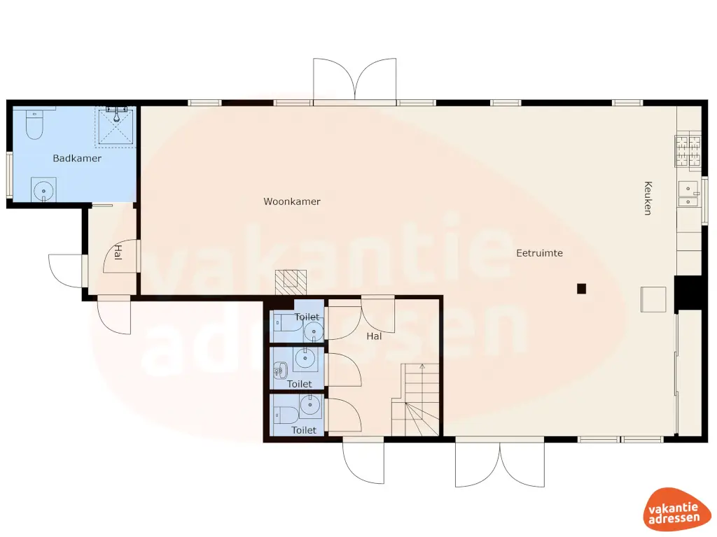 Vakantieadressen accommodatie afbeelding