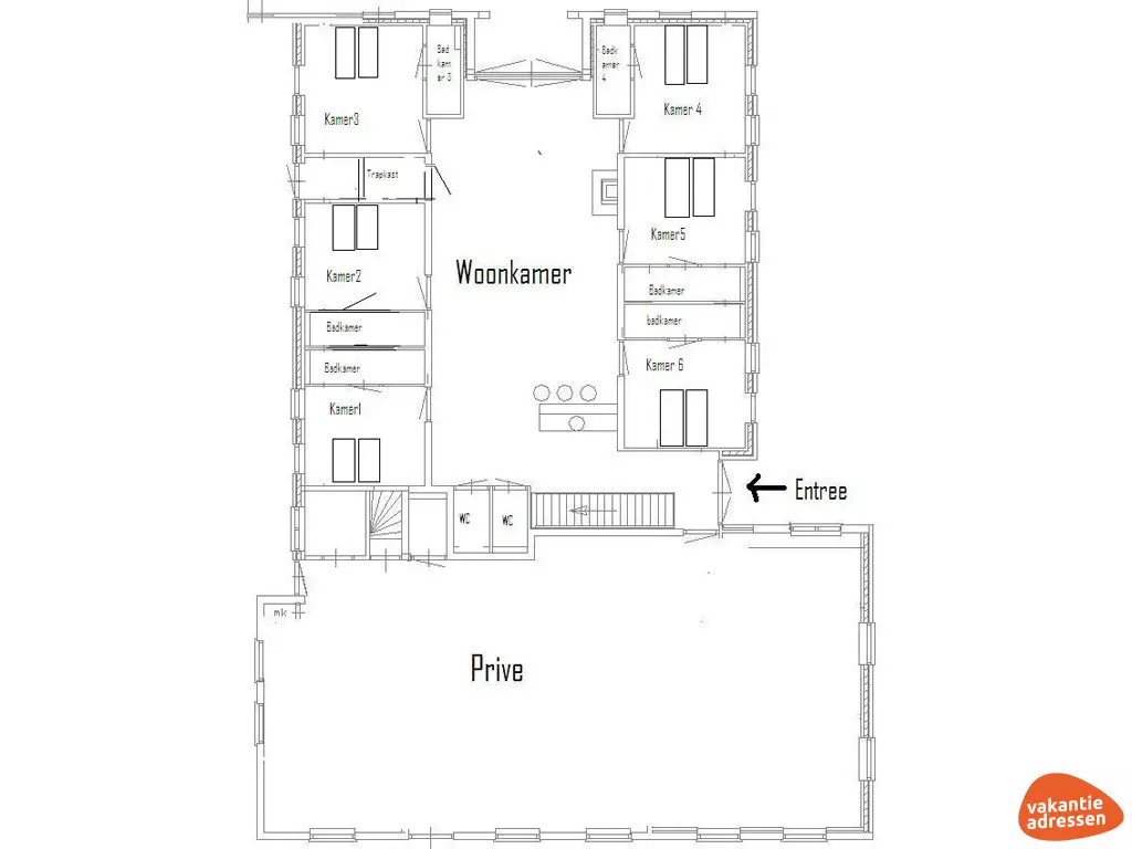 Vakantieadressen accommodatie afbeelding