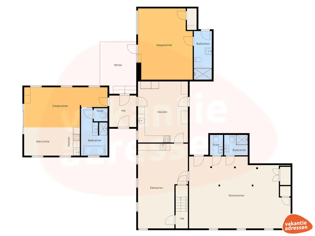 Vakantieadressen accommodatie afbeelding