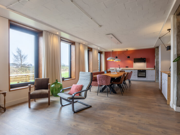 Ferienwohnung in Sloten (Friesland) für 10 Personen.