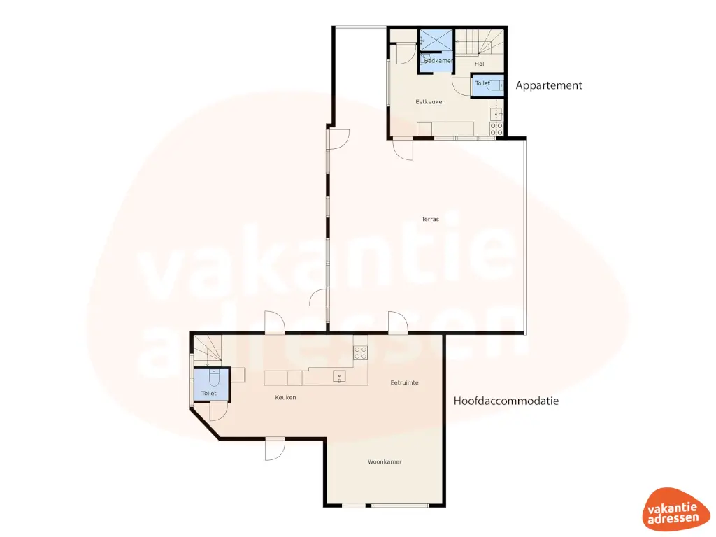 Vakantieadressen accommodatie afbeelding