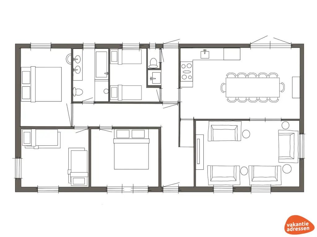 Vakantieadressen accommodatie afbeelding