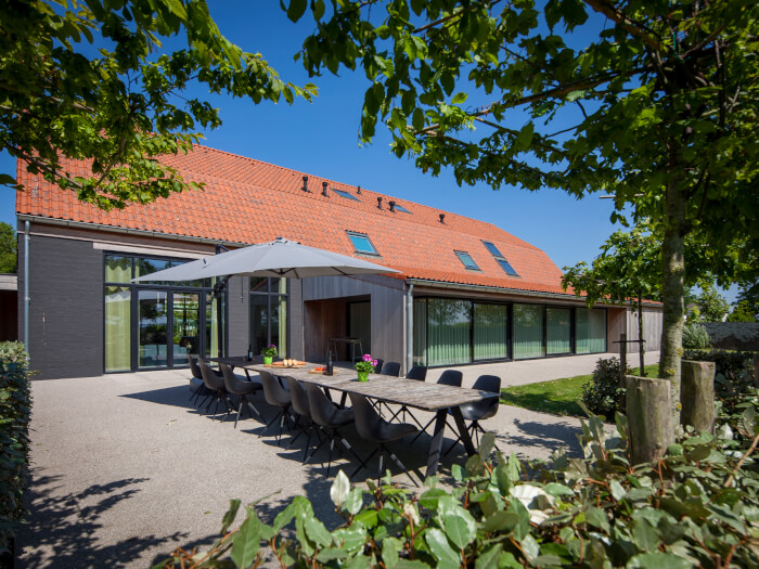 Ferienwohnung in Zuidzande (Zeeland) für 30 Personen.