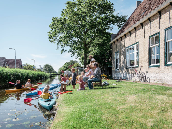 Ferienwohnung in Sint Maartensbrug (Nordholland) für 12 Personen.