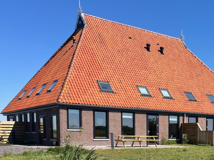Ferienwohnung in Sloten (Friesland) für 12 Personen.