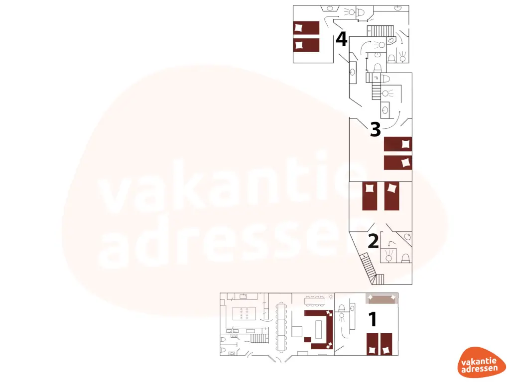 Vakantieadressen accommodatie afbeelding