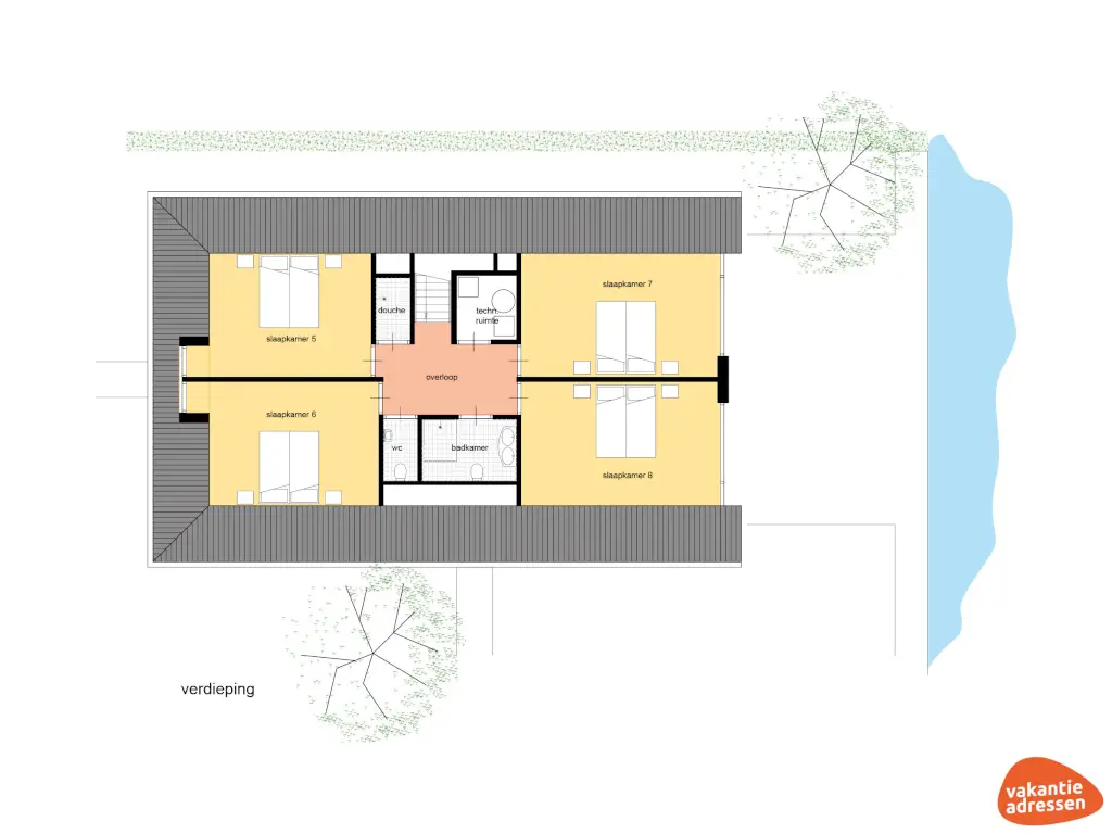 Vakantieadressen accommodatie afbeelding