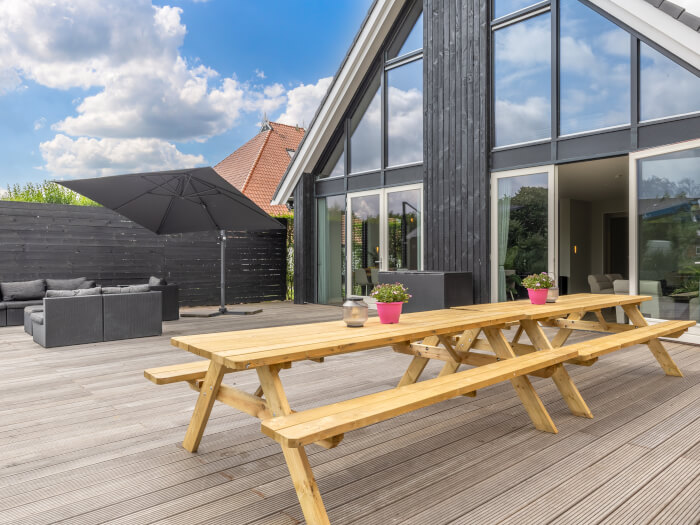Ferienwohnung in Goingarijp (Friesland) für 16 Personen.
