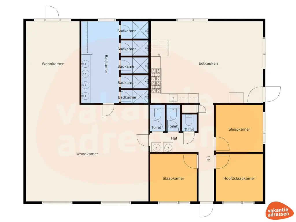 Vakantieadressen accommodatie afbeelding
