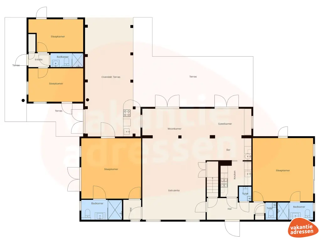 Vakantieadressen accommodatie afbeelding