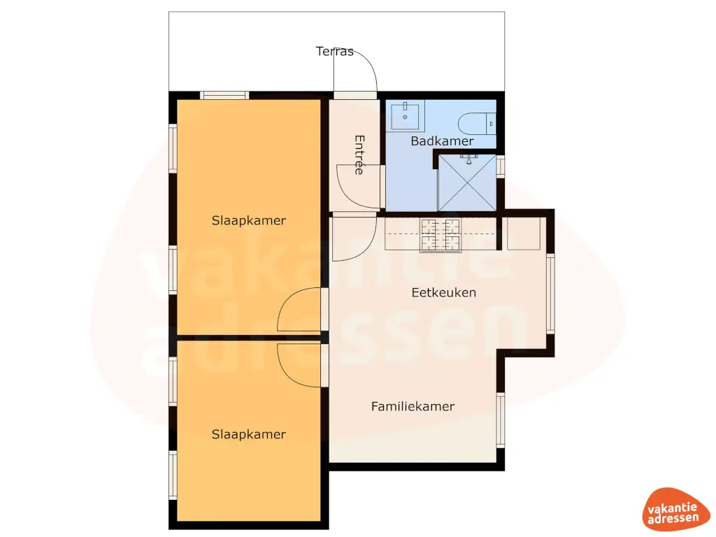 Vakantieadressen accommodatie afbeelding